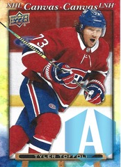2021-22 Upper Deck Tim Hortons NHL Canvas Tyler Toffoli #C-1 Montreal Canadiens